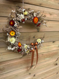 Crescent moon wreath